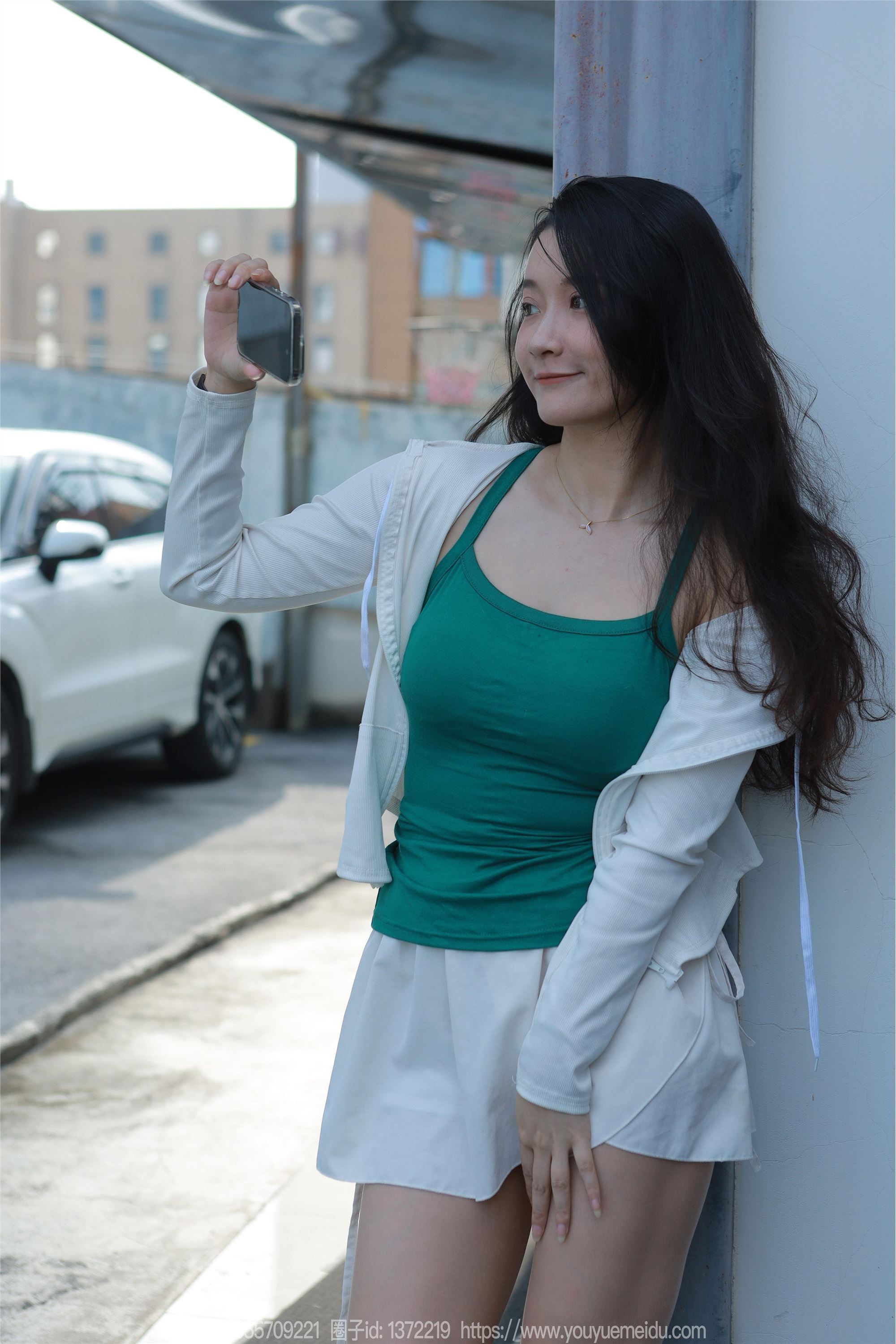 IESS异思趣向  2023.11.15 丝享家 1586 秋秋《绿色挂脖》